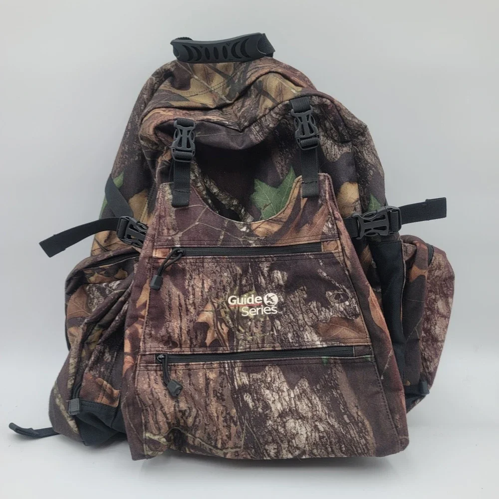 Guide Series Camo Hunting Backpack Realtree Forest Camouflage Hiking Daypack